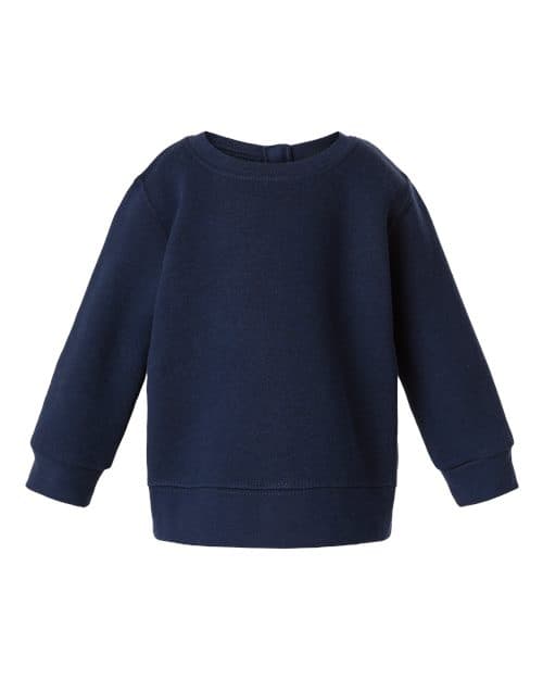 Infant Crewneck Sweatshirt — Navy
