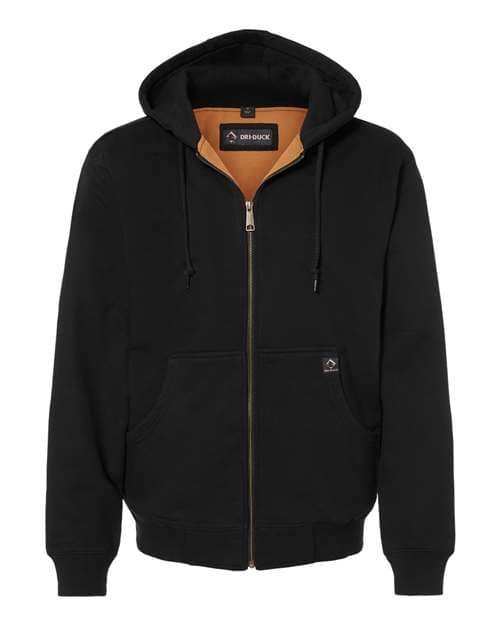 Men's Tall Crossfire Heavyweight Power Fleece Hooded Jacket with Thermal Lining