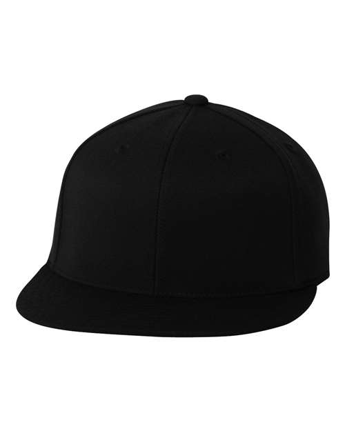 210® Flat Bill Cap — Black