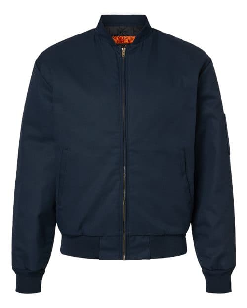 Men's Solid Team Jacket — Navy