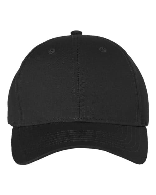 Cotton Twill Cap — Black
