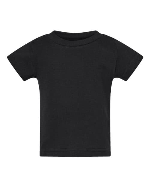 Infant Cotton Jersey Tee — Black