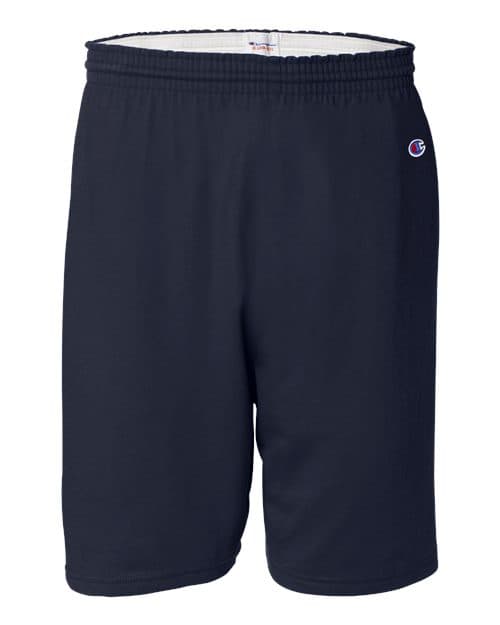 Unisex Cotton Gym Shorts — Navy