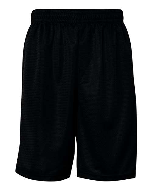 Men's Pro Mesh 9" Shorts with Pockets — Black