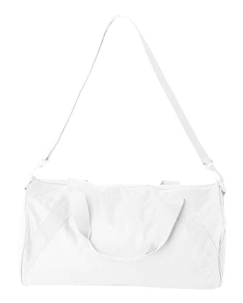 Recycled 18” Small Duffel Bag — White