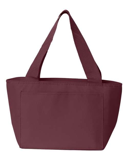 Recycled Cooler Bag — Maroon