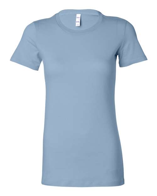Women's Slim Fit Tee — Baby Blue