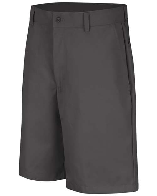 Men's Plain Front Shorts — Charcoal