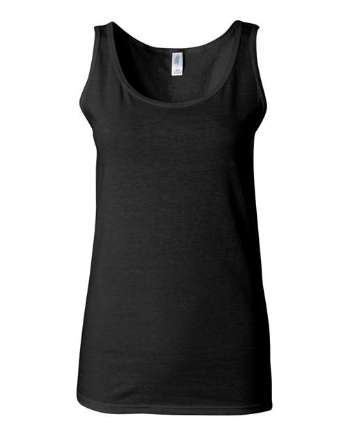 Women's Softstyle® Tank Top — Black