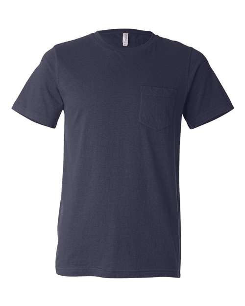 Men's Jersey Pocket Tee — Navy