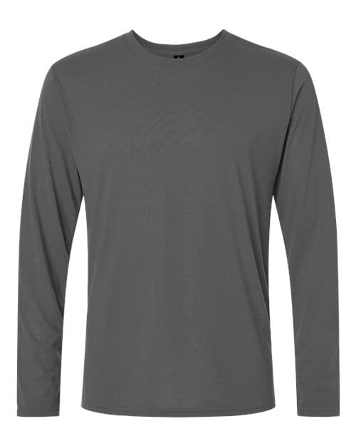 Unisex Performance® Long Sleeve T-Shirt — Charcoal