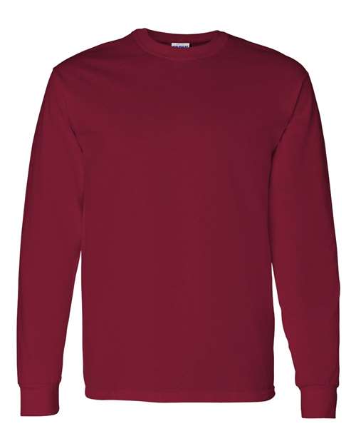 Unisex Heavy Cotton™ Long Sleeve T-Shirt — Cardinal Red