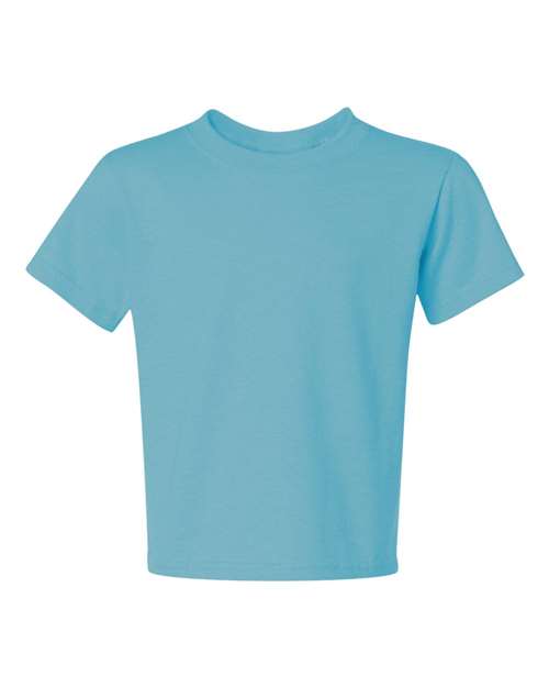 Youth Dri-Power® 50/50 T-Shirt — Aquatic Blue