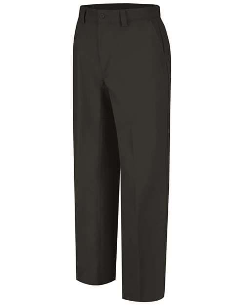 Men's Plain Front Work Pants — Black - 30I