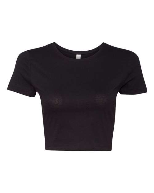Women’s Crop Tee — Black