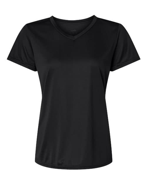 Women's Nexgen Performance V-Neck T-Shirt — Black