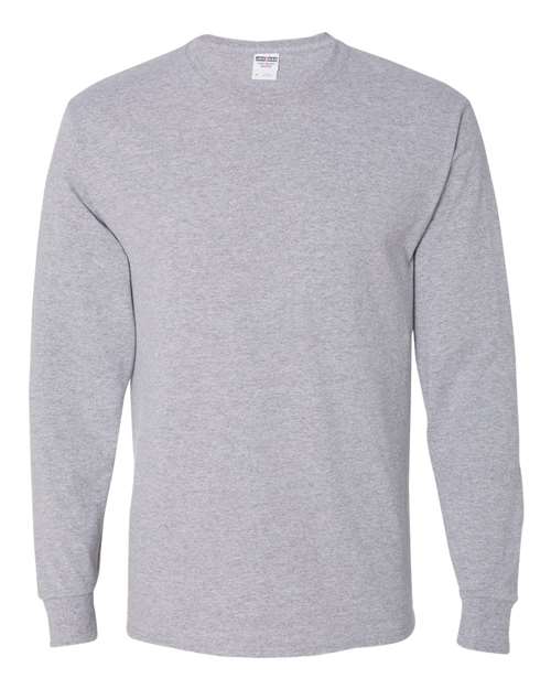 Unisex Dri-Power® Long Sleeve 50/50 T-Shirt — Athletic Heather