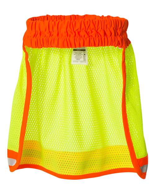 Hard Hat Sun Shield — Lime