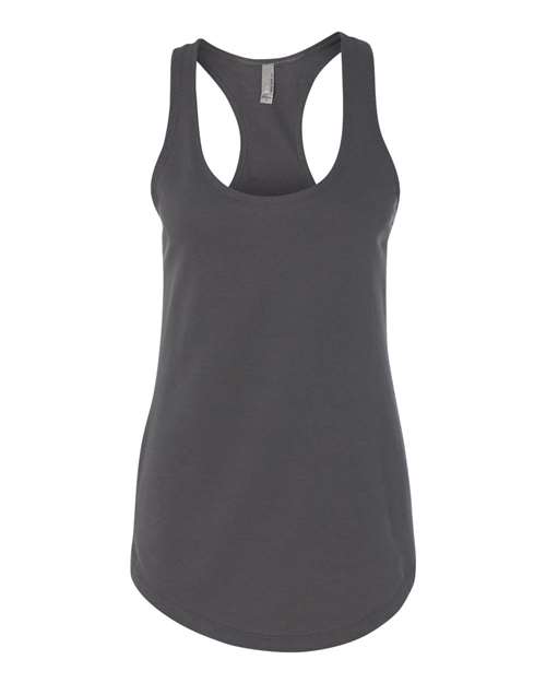 Women’s Lightweight French Terry Racerback Tank — Dark Grey
