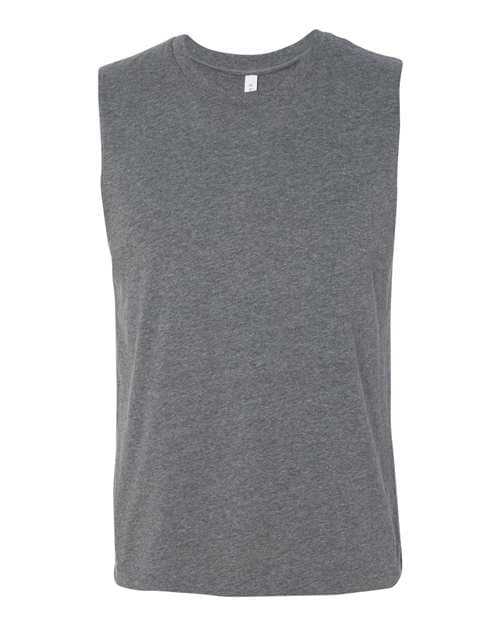 Jersey Muscle Tank — Deep Heather