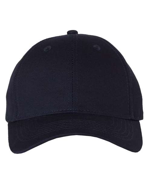 Youth Small Fit Cotton Twill Cap — Navy