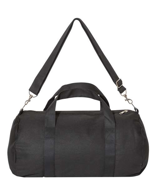 Canvas Duffel Bag — Black