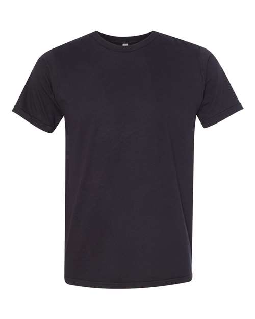 Unisex USA-Made Fine Jersey T-Shirt — Black