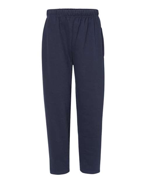 Men's Open-Bottom Sweatpants — Navy