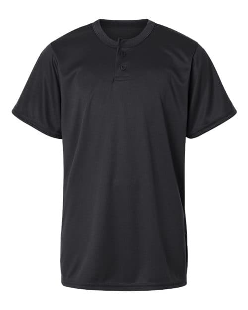 Youth B-Core Placket Jersey — Black