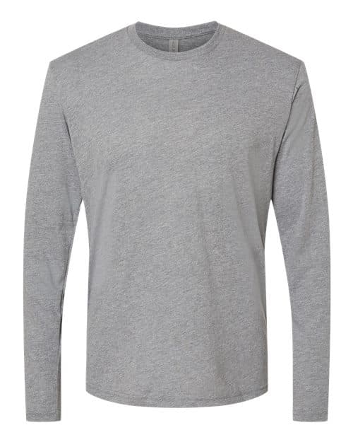 Men's Triblend Long Sleeve T-Shirt — Premium Heather