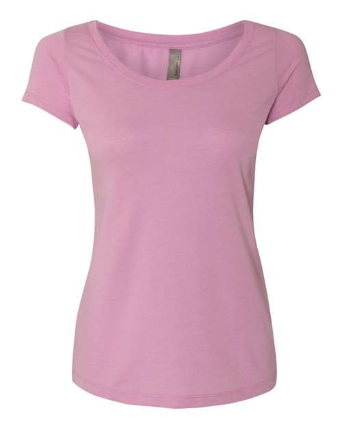Women’s Triblend Scoop Neck T-Shirt — Vintage Lilac