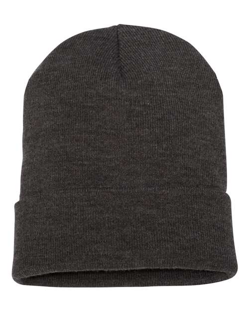 Cuffed Beanie — Dark Grey