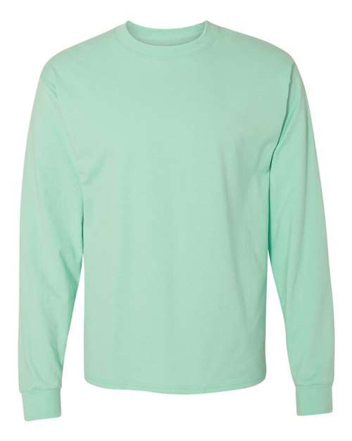 Unisex Beefy-T® Long Sleeve T-Shirt — Clean Mint