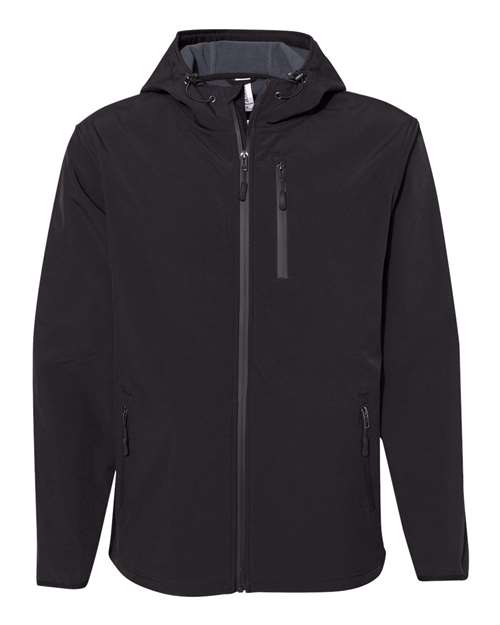 Men's Poly-Tech Soft Shell Jacket — Black