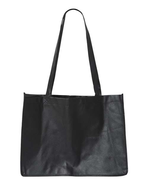 Non-Woven Deluxe Junior Tote — Black