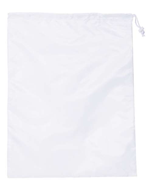Drawstring Laundry Bag — White