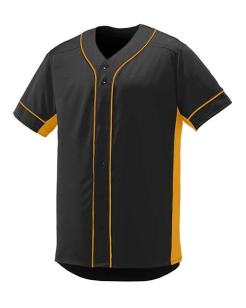 Men's Slugger Jersey — Black/ Gold