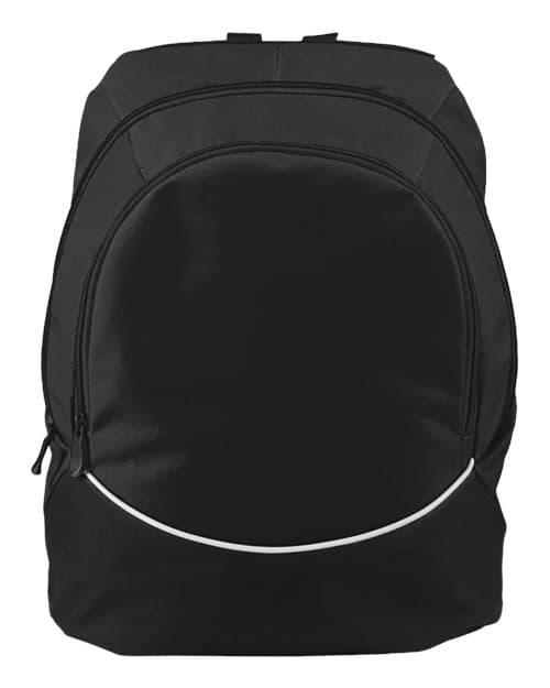 Tri-Color Backpack — Black/ Black/ White