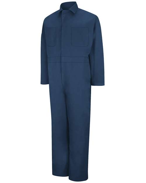 Men's Tall Twill Action Back Coverall — Navy