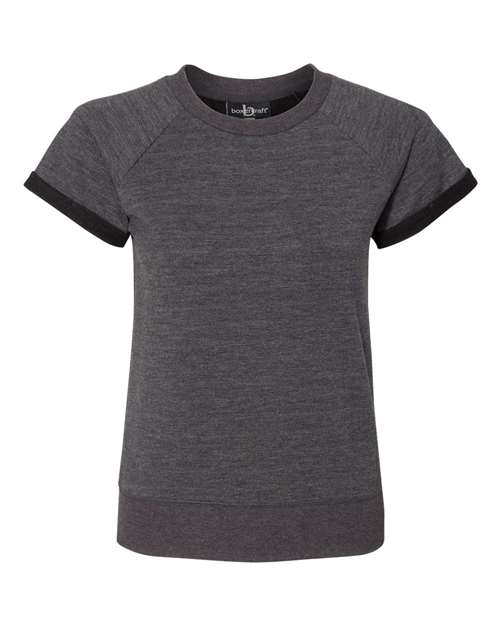 Women's Sweetheart French Terry Pullover — Charcoal