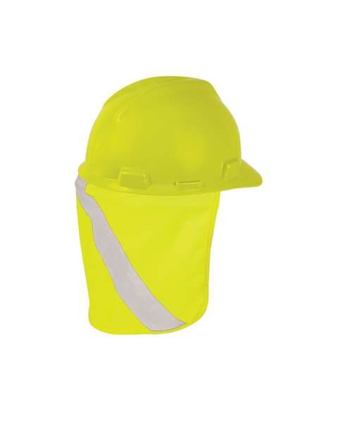 Hard Hat Nape Protector — Lime