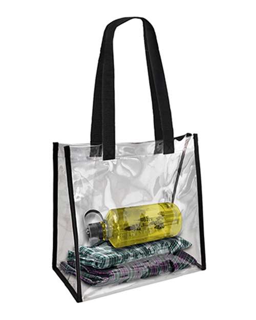 Clear Value Tote — Black