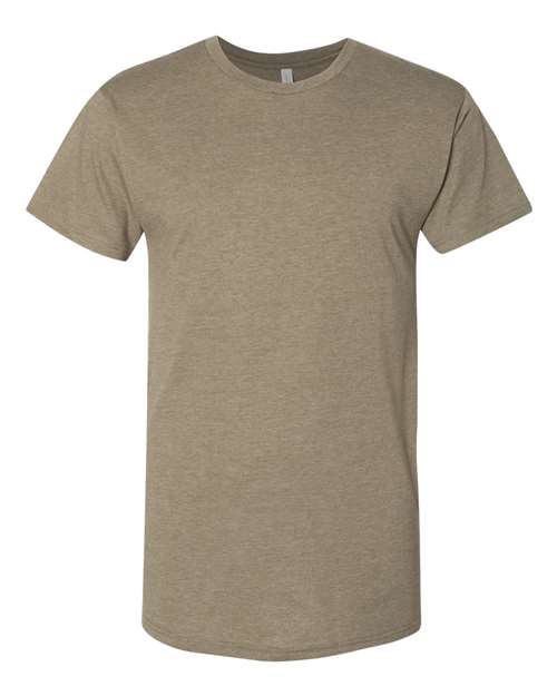 Men's Long Body Urban Tee — Heather Olive