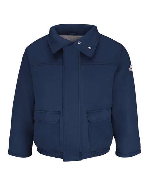 Men's Insulated Bomber Jacket — Navy