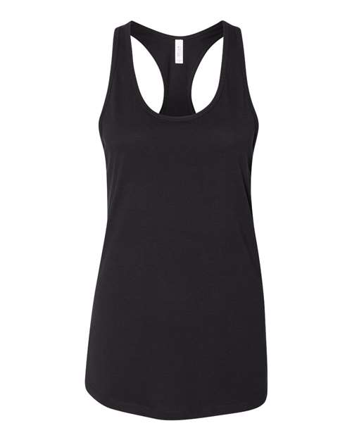 Women's Jersey Racerback Tank — Black