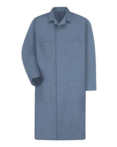 Unisex Shop Coat — Postman Blue