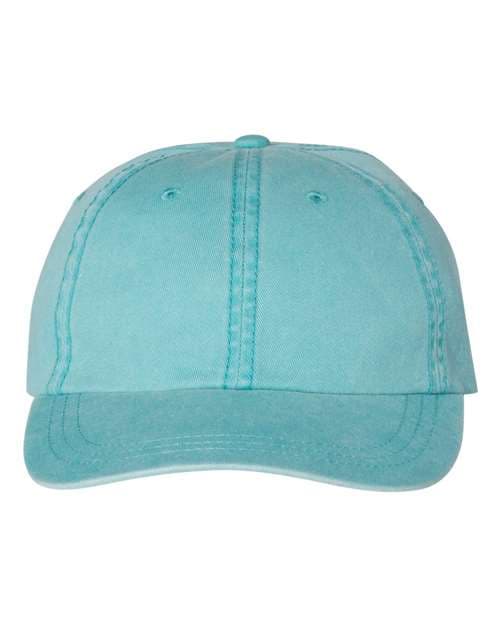 Pigment-Dyed Cap — Aqua