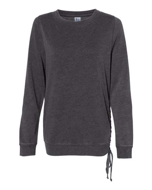 Women’s Enzyme-Washed Rally Crewneck Sweatshirt — Charcoal