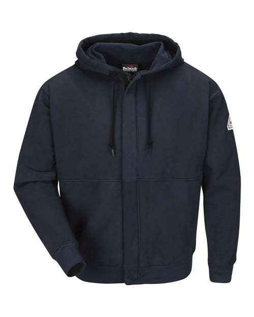 Men's Zip-Front Hooded Sweatshirt — Navy