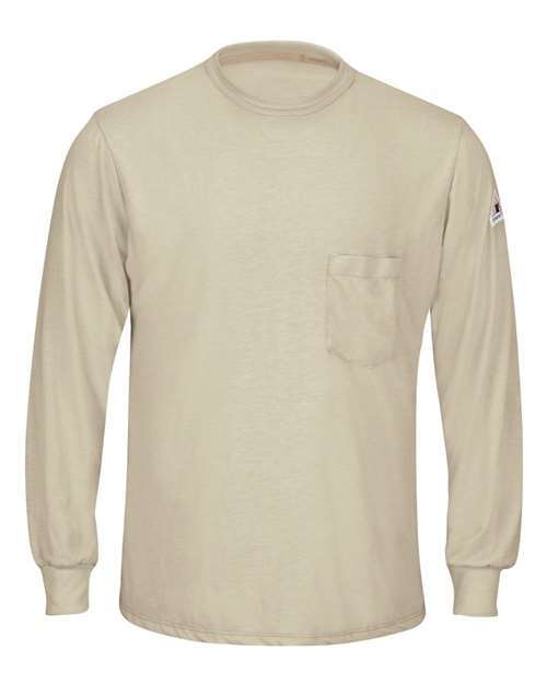 Men's Long Sleeve Lightweight T-Shirt — Khaki